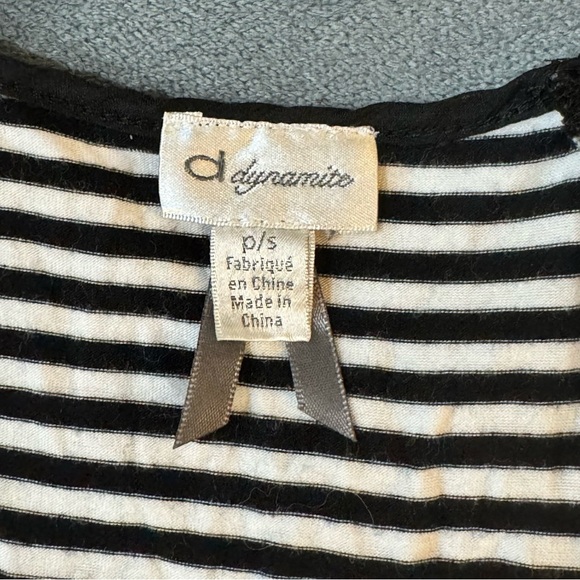 Dynamite Monochrome Striped Top
#1167 - Picture 4 of 6